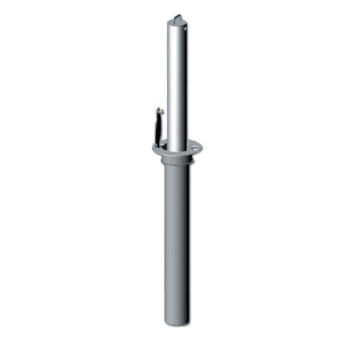 CAD Drawings BIM Models Atkore Calpipe Security Bollards Manual Lift Retractable Bollards